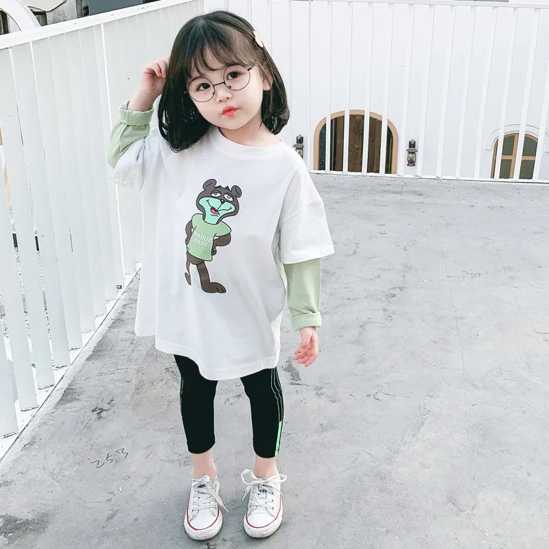 Girls Spring Clothing Set 2020 New Style Korean-style Western Style Children Cartoon Wanpy Bear Two-Piece Set 2243-c11
Girls Spring Clothing Set 2020 New Style Korean-style Western Style Children Cartoon Wanpy Bear Two-Piece Set 2243-c11