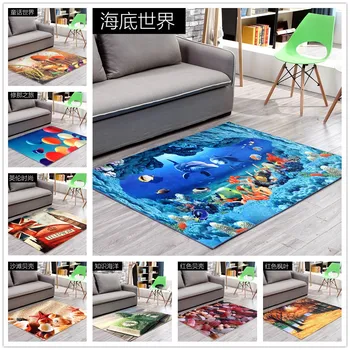 3D Cartoon Ocean World Shark Area Rug Non-Slip Mat Rugs Living Carpets Tale Room Fairy Children Room Bedroom Decoration Carpet 
3D Cartoon Ocean World Shark Area Rug Non-Slip Mat Rugs Living Carpets Tale Room Fairy Children Room Bedroom Decoration Carpet