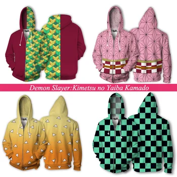 Anime!Demon Slayer:Kimetsu no Yaiba Kamado Tanjirou Agatsuma Zenitsu Tomioka Giyuu Kamado Nezuko Coat Hoodie S-5XL Free Shipping
Anime!Demon Slayer:Kimetsu no Yaiba Kamado Tanjirou Agatsuma Zenitsu Tomioka Giyuu Kamado Nezuko Coat Hoodie S-5XL Free Shipping