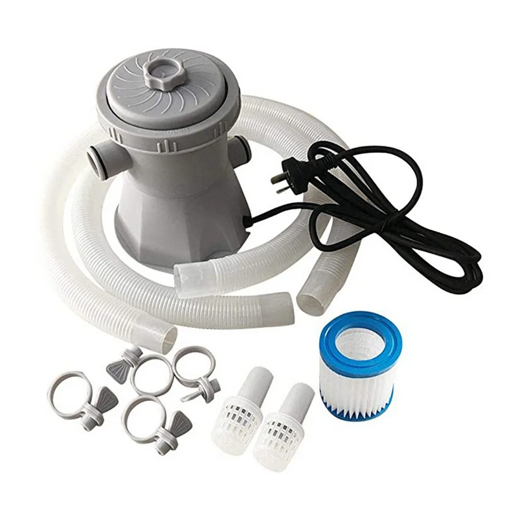 Electric Filter Pump for Swimming Pool Filter Household Pool Fish Pondscleaner Removable Filter Core Circulation Pump Home Tool
Electric Filter Pump for Swimming Pool Filter Household Pool Fish Pondscleaner Removable Filter Core Circulation Pump Home Tool