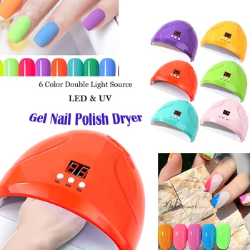 USB LED Lamp Nail Polish Dryer Machine Gel Sunlight UV Rays Timer 30/60/90s Fast-dry Auto-Sensor Manicure Tool 6 Colors Hot Sell
USB LED Lamp Nail Polish Dryer Machine Gel Sunlight UV Rays Timer 30/60/90s Fast-dry Auto-Sensor Manicure Tool 6 Colors Hot Sell
