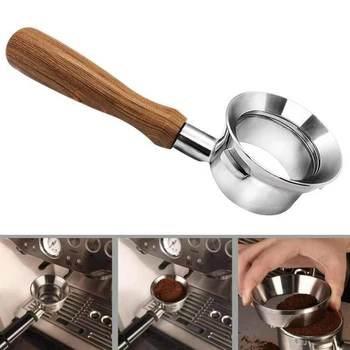 54mm Coffee Bottomless Portafilter Coffee Handle Dosing Ring For Breville 870/878/880 Filter Stainless Steel Coffeeware
54mm Coffee Bottomless Portafilter Coffee Handle Dosing Ring For Breville 870/878/880 Filter Stainless Steel Coffeeware