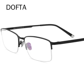 DOFTA Pure Titanium Glasses Frame Men Square Eyewear New Semi Rimless Half Myopia Optical Prescription Eyeglasses Frame 7019 
DOFTA Pure Titanium Glasses Frame Men Square Eyewear New Semi Rimless Half Myopia Optical Prescription Eyeglasses Frame 7019