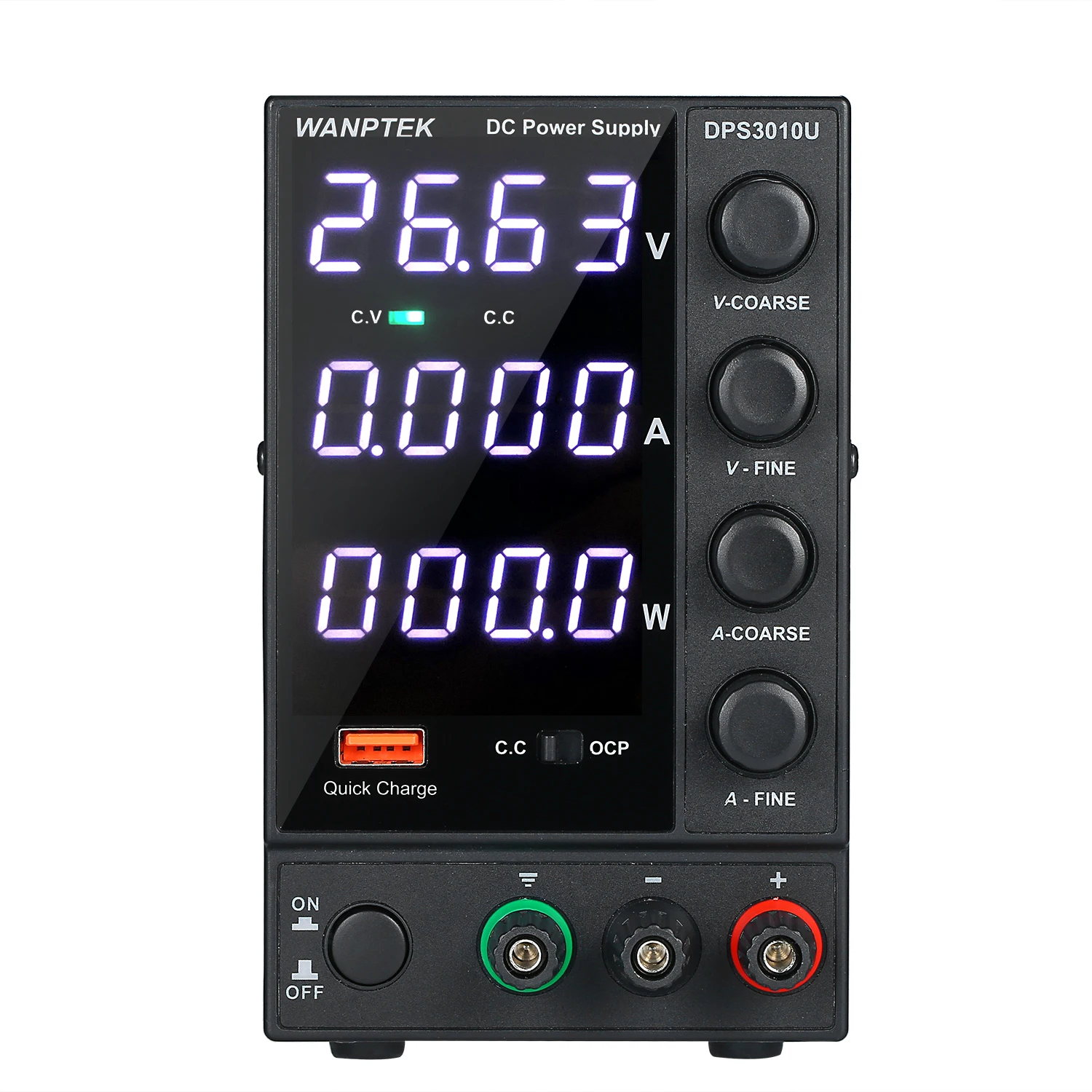 DPS3010U 0-30V 0-10A 300W Switching DC Power Supply 4 Digits Display LED High Precision Adjustable Mini Power Supply 115V/230V
DPS3010U 0-30V 0-10A 300W Switching DC Power Supply 4 Digits Display LED High Precision Adjustable Mini Power Supply 115V/230V