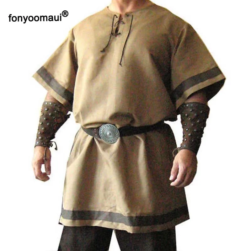 Косплей средневековый винтажный Ренессанс викингов рыцарь воин LARP костюм для