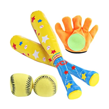 1 Set/4 Pcs Baseball Bat Toy Soft Portable ABS Baseball Bat Ball Hoop And Loop Glove Children Practice Outdoor Liu
1 Set/4 Pcs Baseball Bat Toy Soft Portable ABS Baseball Bat Ball Hoop And Loop Glove Children Practice Outdoor Liu
