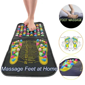 Foot Reflexology Stone Foot Leg Pain Relieve Relief Walk Foot Massager Mat Foot Care Tool Acupressure Mat Pad massageador
Foot Reflexology Stone Foot Leg Pain Relieve Relief Walk Foot Massager Mat Foot Care Tool Acupressure Mat Pad massageador