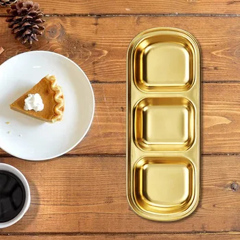 Sauce Dish Stainless Steel Soy Tomato Sauce Salt Vinegar Sugar Spices Flavor Condiment Dip Bowls Korean BBQ Home Kitchen Plates
Sauce Dish Stainless Steel Soy Tomato Sauce Salt Vinegar Sugar Spices Flavor Condiment Dip Bowls Korean BBQ Home Kitchen Plates