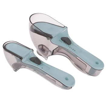 1pcs Adjustable Measuring Spoons With Magnetic Snaps Multifunctional Measuring Cups Solid Powder Liquid Measurement Baking Tool
1pcs Adjustable Measuring Spoons With Magnetic Snaps Multifunctional Measuring Cups Solid Powder Liquid Measurement Baking Tool
