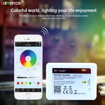 DC5V Wifi iBox2 Mi.light Wireless controller compatible with IOS/Andriod system Wireless APP RF touch Control for CW WW RGB bulb
DC5V Wifi iBox2 Mi.light Wireless controller compatible with IOS/Andriod system Wireless APP RF touch Control for CW WW RGB bulb