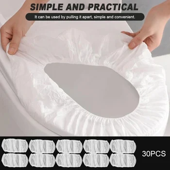 10/20Pcs High Quality Travel Toilet Cover Non-woven Disposable Hotel Toilet Seat Covers FPing
10/20Pcs High Quality Travel Toilet Cover Non-woven Disposable Hotel Toilet Seat Covers FPing