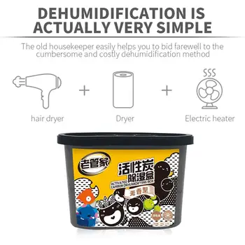 Dehumidification Box Creative Dehumidifier Activated Carbon Dehumidification Box Kitchen Supplies Household Multifunctional
Dehumidification Box Creative Dehumidifier Activated Carbon Dehumidification Box Kitchen Supplies Household Multifunctional