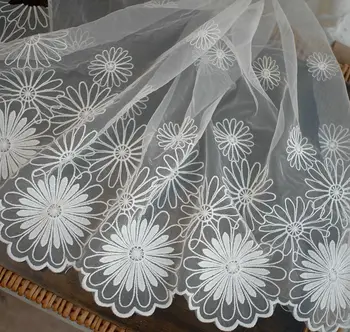 High quality sun flower lace trim embroidery DIY handmade Mesh embroidery lace materials clothing accessories
High quality sun flower lace trim embroidery DIY handmade Mesh embroidery lace materials clothing accessories