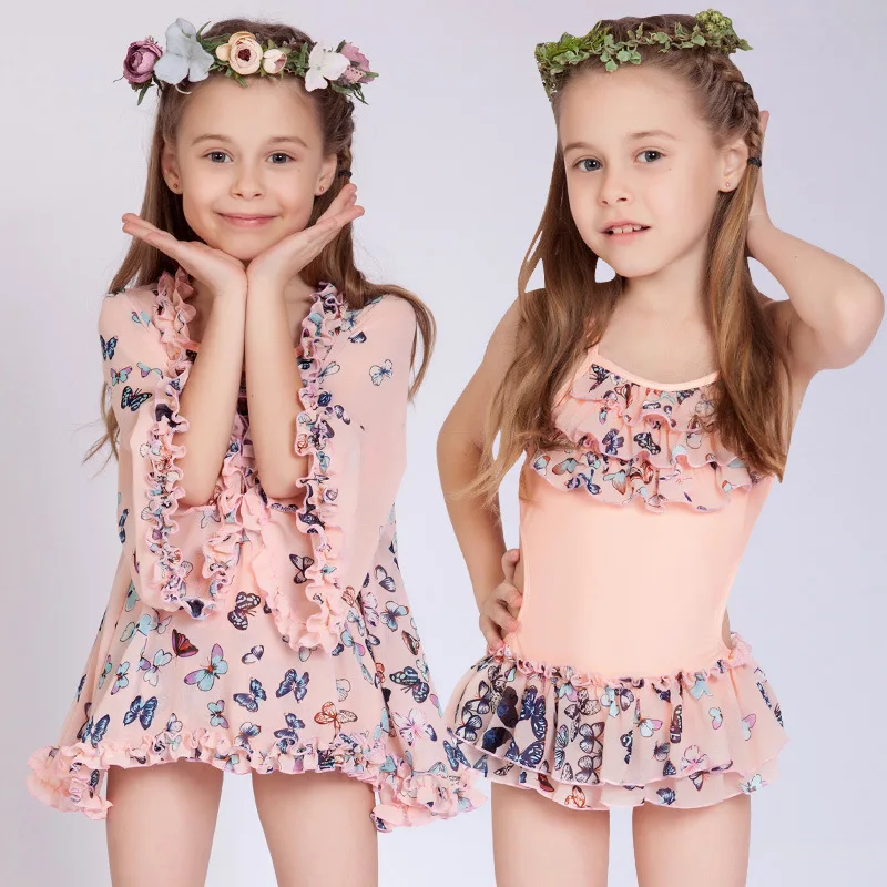 KID'S Swimwear Dress-Sweet Large Cover-up Girls Split Type Two-Piece Set Tour Bathing Suit Small Children Hot Springs Swimwear
KID'S Swimwear Dress-Sweet Large Cover-up Girls Split Type Two-Piece Set Tour Bathing Suit Small Children Hot Springs Swimwear