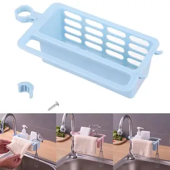 Kitchen Faucet Neck Hanged Mini Drainer Basket Rack Detergent Bottle Sponge Scouring Cloth Storage Holder Mini Cookware Hanger 1
Kitchen Faucet Neck Hanged Mini Drainer Basket Rack Detergent Bottle Sponge Scouring Cloth Storage Holder Mini Cookware Hanger 1