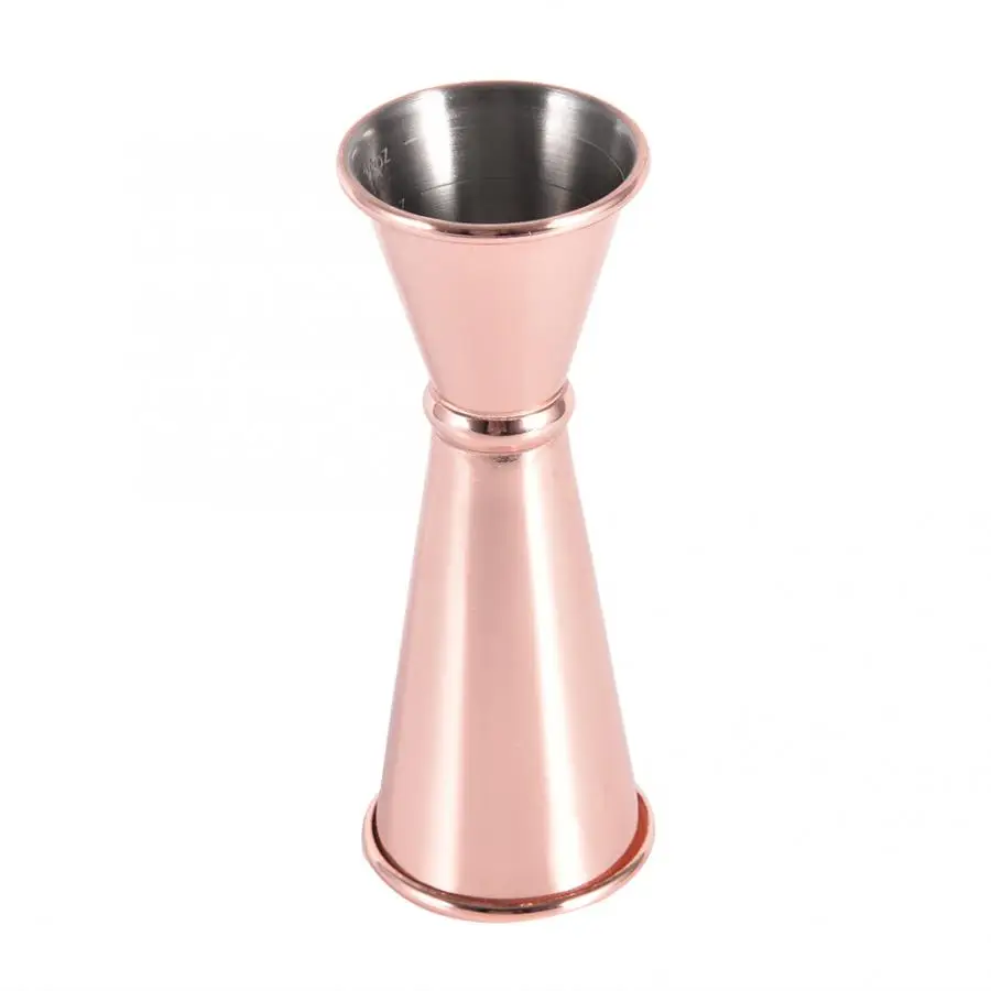 304 stainless steel bar wine cocktail shaker double jigger
