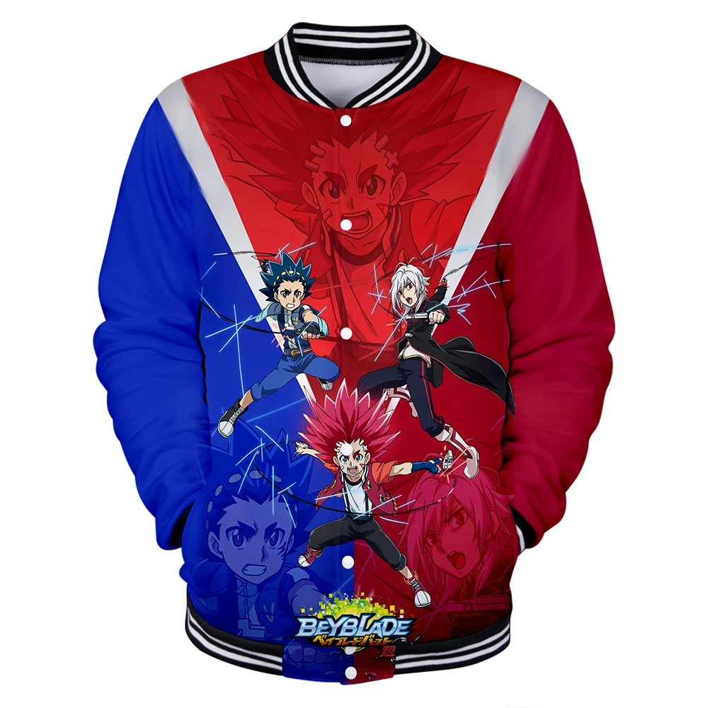 Модная бейсбольная 3d-куртка Beyblade Burst Evolution, мужская и женская куртка, Детская куртка в стиле Харадзюку, хип-хоп для мальчиков и девочек, 3D куртка, одежда
Модная бейсбольная 3d-куртка Beyblade Burst Evolution, мужская и женская куртка, Детская куртка в стиле Харадзюку, хип-хоп для мальчиков и девочек, 3D куртка, одежда