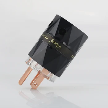 Viborg VM503 US AC Audio Power Plug Pure Copper Silver/Gold/Rhodium Plated Available Plug IEC Connectors
Viborg VM503 US AC Audio Power Plug Pure Copper Silver/Gold/Rhodium Plated Available Plug IEC Connectors
