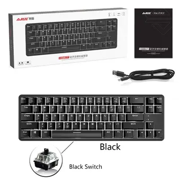 Wired Bluetooth 68 Keys with Anti-ghosting Design Mechanical Keyboard for Ajazz K680t Different Backlight Modes
Wired Bluetooth 68 Keys with Anti-ghosting Design Mechanical Keyboard for Ajazz K680t Different Backlight Modes