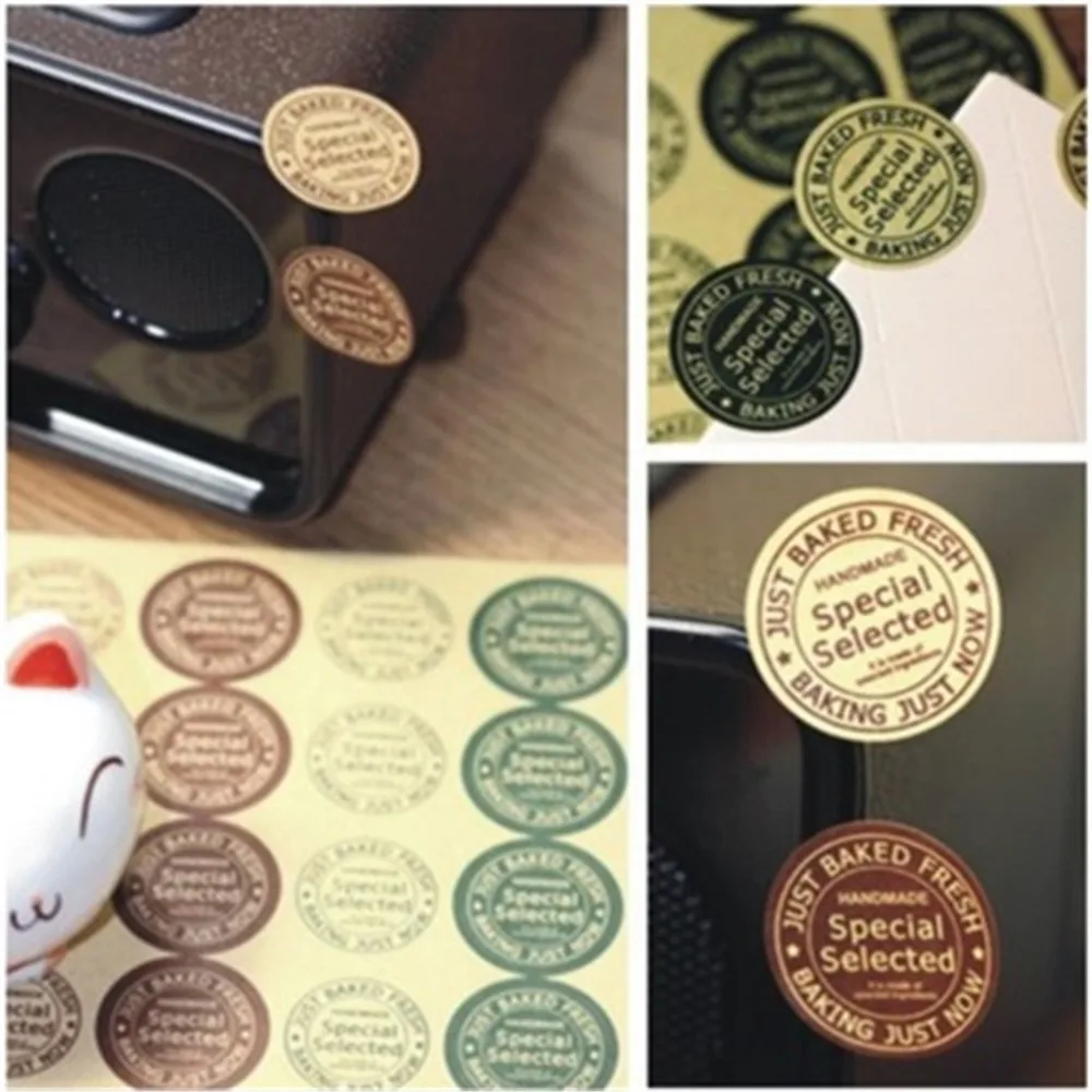120 Pcs Adhesive Paper Tags Gift Box Circular Labels Sealing Sticker DIY Scrapbooking Note Kraft Labels Packing Accessories New
120 Pcs Adhesive Paper Tags Gift Box Circular Labels Sealing Sticker DIY Scrapbooking Note Kraft Labels Packing Accessories New