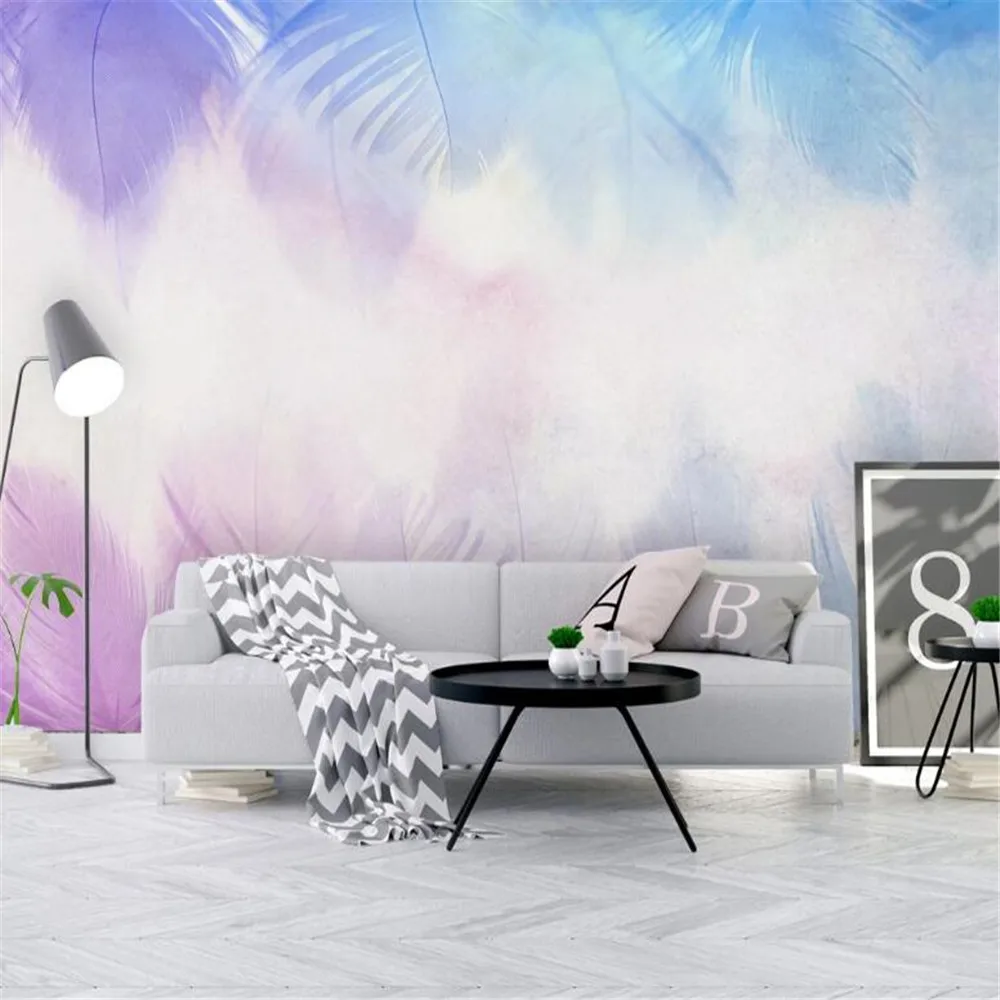 milofi custom wallpaper mural 3D Nordic small fresh hand-painted cartoon color feather mural TV background wall
milofi custom wallpaper mural 3D Nordic small fresh hand-painted cartoon color feather mural TV background wall