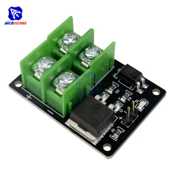 3V 5V Low Control High Voltage 12V 24V 36V Switch Mosfet Module for Arduino Connect IO MCU PWM Control Motor Speed 22A
3V 5V Low Control High Voltage 12V 24V 36V Switch Mosfet Module for Arduino Connect IO MCU PWM Control Motor Speed 22A