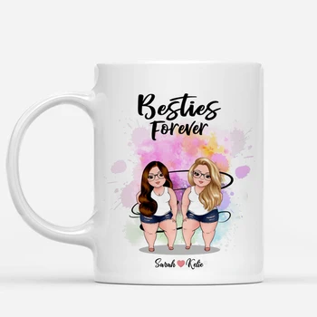 Big Girl Best Friends Personalized Mugs White Coffee Mug Cup Girls Gift Cartoons Tazas De Ceramica Creativas 11oz/15oz R2054 
Big Girl Best Friends Personalized Mugs White Coffee Mug Cup Girls Gift Cartoons Tazas De Ceramica Creativas 11oz/15oz R2054