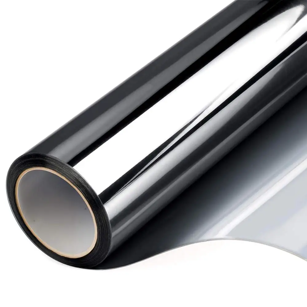 40*100 Cm One Way Window Film Privacy Heat Control Anti-UV Self-Adhesive Window Tint for Home and Office Black Silver
40*100 Cm One Way Window Film Privacy Heat Control Anti-UV Self-Adhesive Window Tint for Home and Office Black Silver