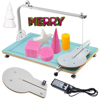 VEVOR Foam Cutter Machine Hot Wire Foam Cutter Machine Adjustable Temperature Table Foam Circle Cutter for Foam Carving Modeling
VEVOR Foam Cutter Machine Hot Wire Foam Cutter Machine Adjustable Temperature Table Foam Circle Cutter for Foam Carving Modeling