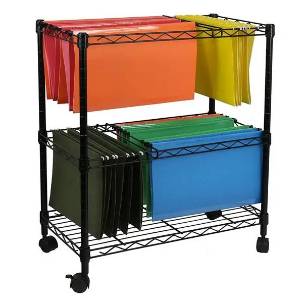 2-Tier Metal Rolling Mobile File Cart for Letter Size Office Supplies Living Room Storage Rack Storage Shelf
2-Tier Metal Rolling Mobile File Cart for Letter Size Office Supplies Living Room Storage Rack Storage Shelf