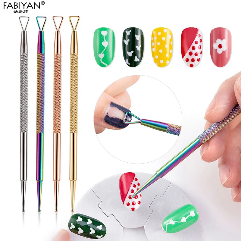 Double-end Multifunction Push UV Gel Polish Remover Dotting Painting Manicure Nail Art Triangle Rod Cleaner Grinding Finger Tool
Double-end Multifunction Push UV Gel Polish Remover Dotting Painting Manicure Nail Art Triangle Rod Cleaner Grinding Finger Tool