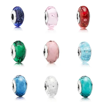 9 Color Glass Bead Diy 925 Sterling Silver Beads Charm Red Green Blue Pink Round For Women Diy Pandora Charm Bracelet Necklace
9 Color Glass Bead Diy 925 Sterling Silver Beads Charm Red Green Blue Pink Round For Women Diy Pandora Charm Bracelet Necklace