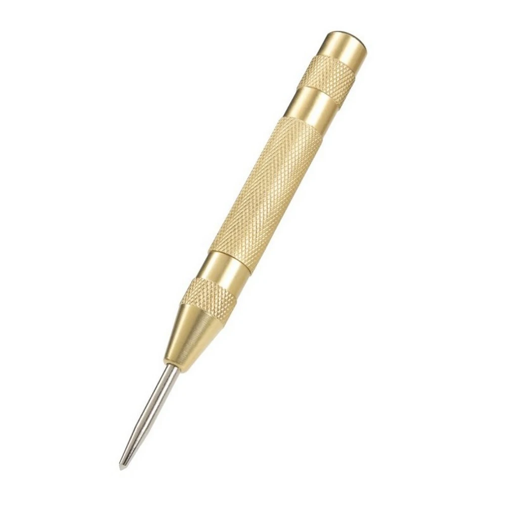 High-Grade Automatic Center Punch Locator High Hardness Punch 130MM Marking Starting Holes Tool Wood Press Dent Marker Tool
High-Grade Automatic Center Punch Locator High Hardness Punch 130MM Marking Starting Holes Tool Wood Press Dent Marker Tool