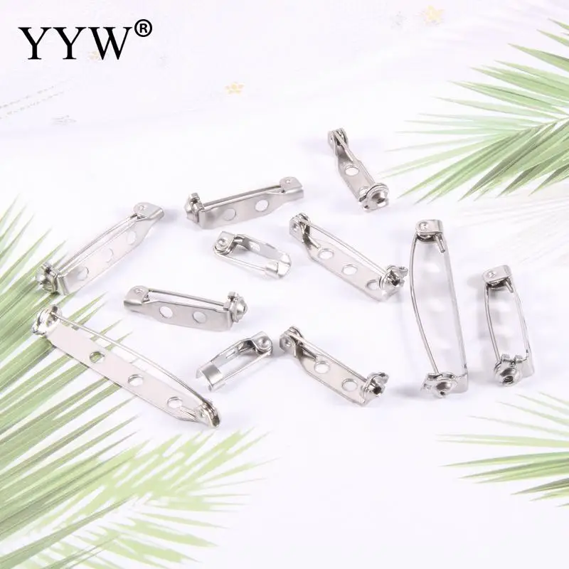 20pcs Wholesale Stainless Steel Brooch Findings Die-Casting Original Color Sold By Lot For Dyy Jewelry Making Accessories
20pcs Wholesale Stainless Steel Brooch Findings Die-Casting Original Color Sold By Lot For Dyy Jewelry Making Accessories