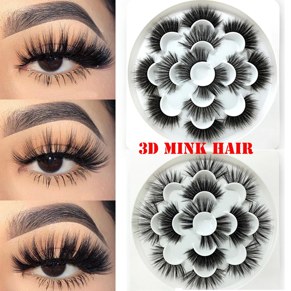 LEKGAVD 1/7 Pairs Mixed Styles Long Volume Thick False Eyelashes Fluffy Wispies Natural Eyelash Handmade Cruelty-free Lashes
LEKGAVD 1/7 Pairs Mixed Styles Long Volume Thick False Eyelashes Fluffy Wispies Natural Eyelash Handmade Cruelty-free Lashes