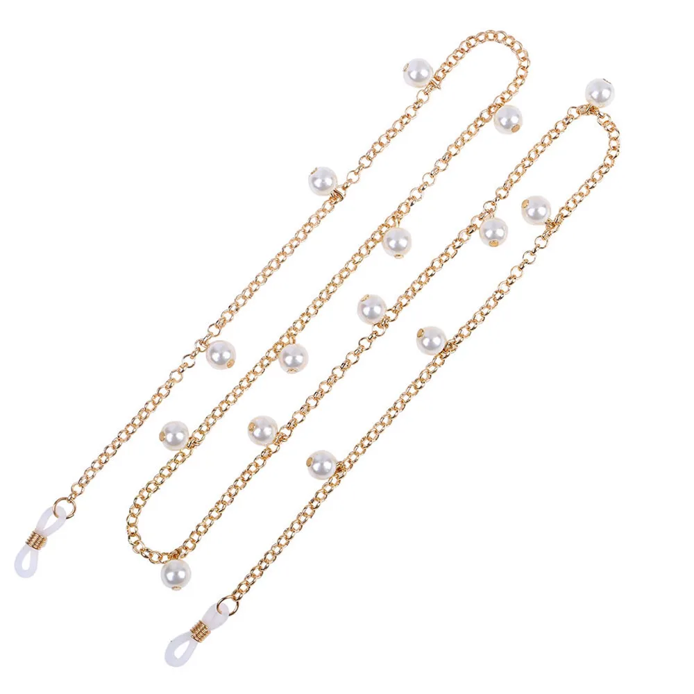 Women Fashion Pearls Sunglasses, Chains Gold Eyeglasses, Chains Sunglasses, Holder Necklace Eyewear, Sunglasses Retainer, Sunglasses Accessories Women Fashion Pearls Sunglasses, Chains Gold Eyeglasses, Chains Sunglasses, Holder Necklace Eyewear, Sunglasses Retainer, Sunglasses Accessories