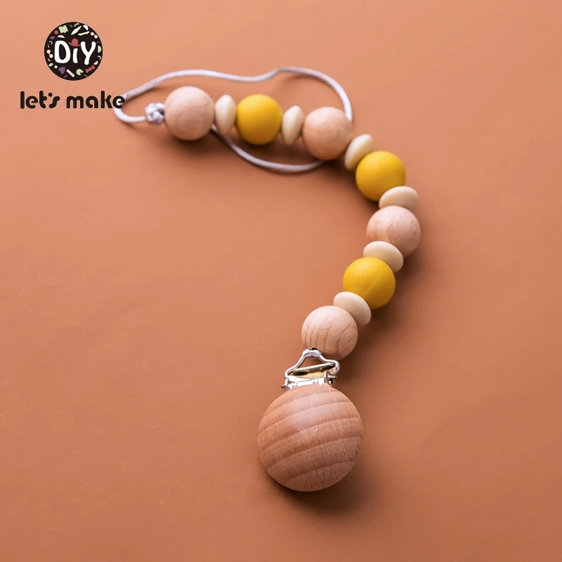 Let's Make Baby Pacifier Chain 1pc Wooden Bead 4-6 Months Food Grade Silicone Beads Pvc Free Abacus Beads Baby Pacifier Clips
Let's Make Baby Pacifier Chain 1pc Wooden Bead 4-6 Months Food Grade Silicone Beads Pvc Free Abacus Beads Baby Pacifier Clips