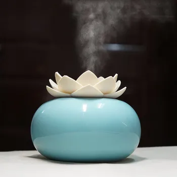 Lotus Ceramic Air Humidifier USB Powered Humidifier Purifier Diffuser Aroma Diffuser Ceramic Ultrasonic Aroma Humidifier 200ml
Lotus Ceramic Air Humidifier USB Powered Humidifier Purifier Diffuser Aroma Diffuser Ceramic Ultrasonic Aroma Humidifier 200ml