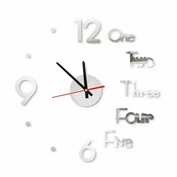 Large Wall Clock Big Watch Decal 3D Stickers Numerals DIY Wall Modern Home DIY Wall Modern Living Room Home Decoration 
Large Wall Clock Big Watch Decal 3D Stickers Numerals DIY Wall Modern Home DIY Wall Modern Living Room Home Decoration