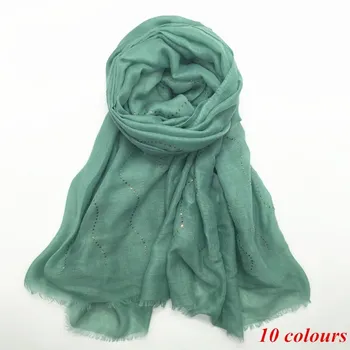2019 NEW 10 color women plain maxi scarf rhinestone scarves and shawls shimmer muslim hijab headbands foulard fringe 1pc
2019 NEW 10 color women plain maxi scarf rhinestone scarves and shawls shimmer muslim hijab headbands foulard fringe 1pc
