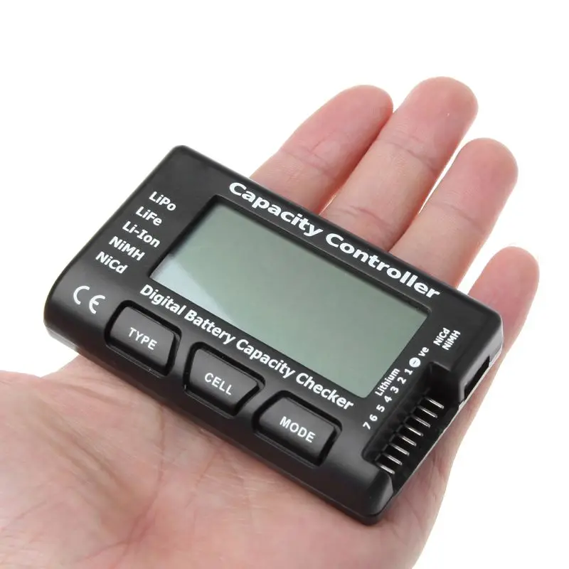 RC CellMeter-7 Digital Battery Capacity Checker For Nicd NiMH LiPo LiFe Li-ion B95A
RC CellMeter-7 Digital Battery Capacity Checker For Nicd NiMH LiPo LiFe Li-ion B95A