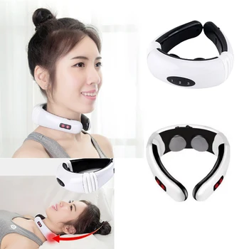 Multifunction Neck Massager Electromagnetic Pulse Cervical Spine Massage 6 Mode Far Infrared Heating Pain Relief Relaxation Tool
Multifunction Neck Massager Electromagnetic Pulse Cervical Spine Massage 6 Mode Far Infrared Heating Pain Relief Relaxation Tool