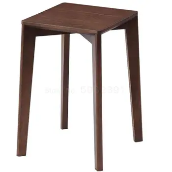 Pure Wooden Stool Household Fashion Creative High Stool Square Stool Living Room Dining Stool Study Make-up Stool Can Overlap Sm
Pure Wooden Stool Household Fashion Creative High Stool Square Stool Living Room Dining Stool Study Make-up Stool Can Overlap Sm