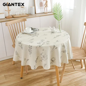 GIANTEX Decorative Table Cloth Cotton Tablecloth Round Tablecloths Dining Table Cover Obrus Tafelkleed mantel mesa nappe
GIANTEX Decorative Table Cloth Cotton Tablecloth Round Tablecloths Dining Table Cover Obrus Tafelkleed mantel mesa nappe