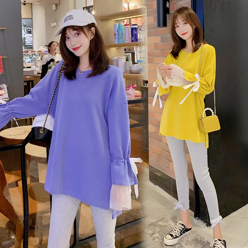 Maternity Clothes Autumn Set Tops Loose-Fit Dress Autumn Fashion Mom yun fu wang Red-Skirt Spring Clothing Women's
Maternity Clothes Autumn Set Tops Loose-Fit Dress Autumn Fashion Mom yun fu wang Red-Skirt Spring Clothing Women's
