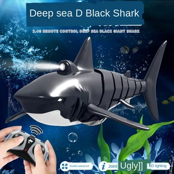 Remote Control Shark with Light 2.4G Electric Simulation RC Fish Rechargeable Underwater Submarine Swimming Pool Children Toys
Remote Control Shark with Light 2.4G Electric Simulation RC Fish Rechargeable Underwater Submarine Swimming Pool Children Toys