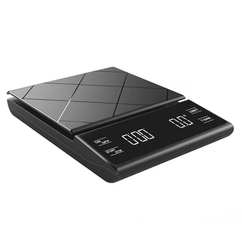 High Precision Sensor Coffee Electronic Scale Timer Peeling Function Overload Indication Auto Close Multifunction Kitchen Tools
High Precision Sensor Coffee Electronic Scale Timer Peeling Function Overload Indication Auto Close Multifunction Kitchen Tools