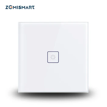 Zemismart EU Zigbee 3.0 Switch for Smartthings Echo Plus 1 Gang Wall Mount Touch Light Switch
Zemismart EU Zigbee 3.0 Switch for Smartthings Echo Plus 1 Gang Wall Mount Touch Light Switch