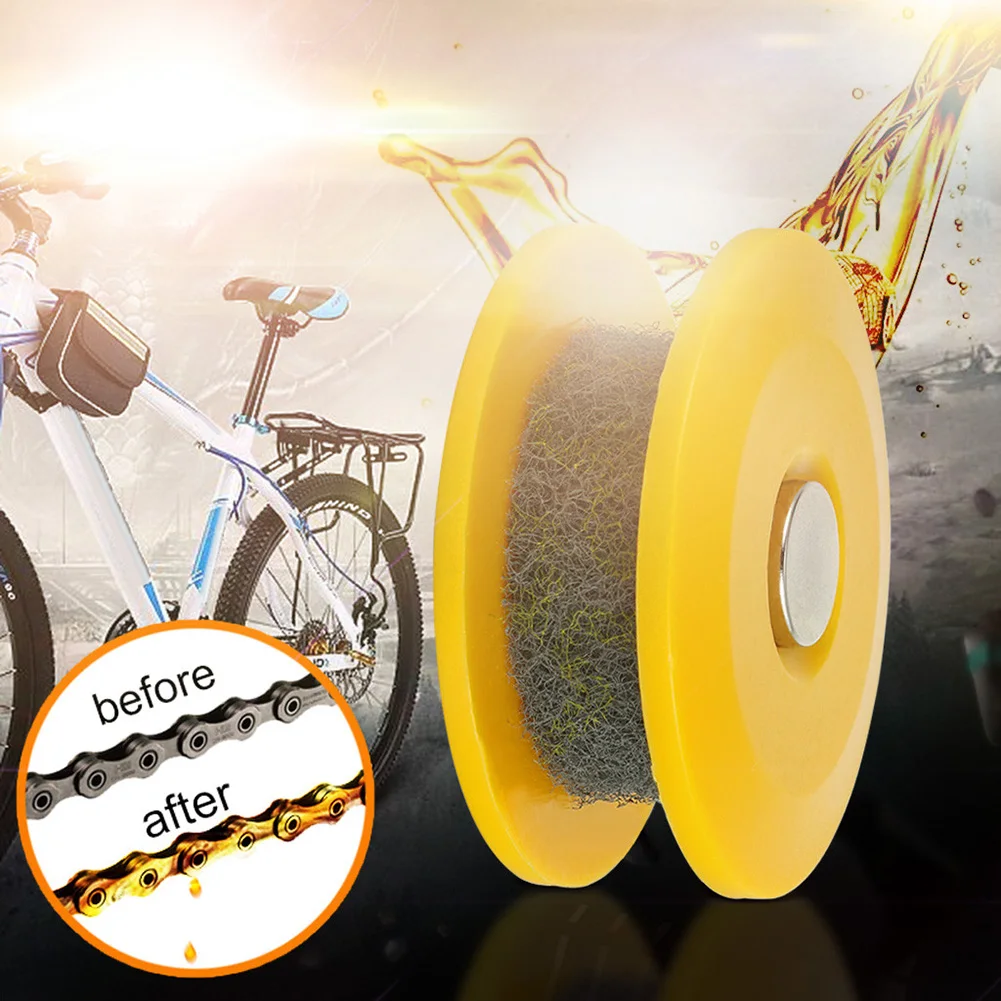 Bike Chain Oiler Lubricating Cycling Gear Roller Gadget Practical Tool Bike Accessories Bicycle Chain Repair Tools
Bike Chain Oiler Lubricating Cycling Gear Roller Gadget Practical Tool Bike Accessories Bicycle Chain Repair Tools
