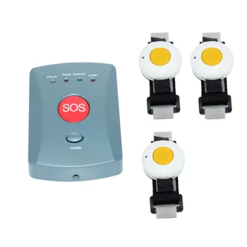 GSM Elderly Guard alarm GS-EG GSM Emergency SOS Alarm System with 3pcs Transmitters SOS buttom
GSM Elderly Guard alarm GS-EG GSM Emergency SOS Alarm System with 3pcs Transmitters SOS buttom